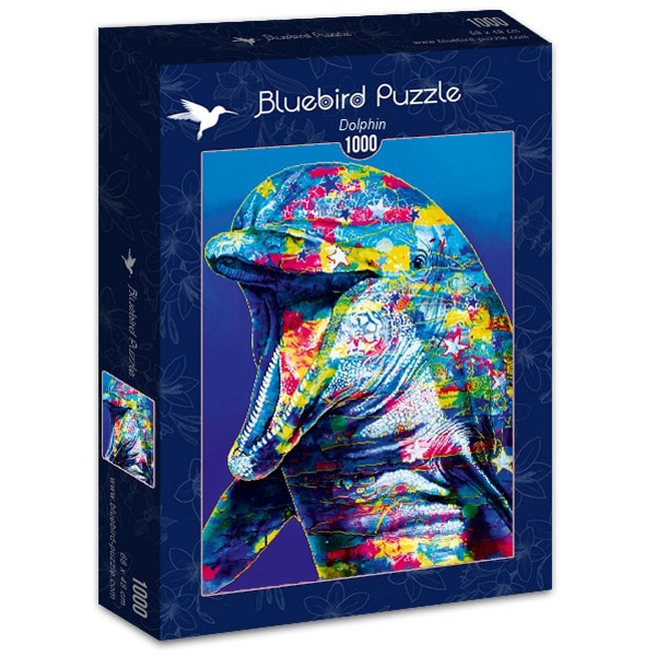 Bluebird Puslespil – Delfinen 1000 brikker