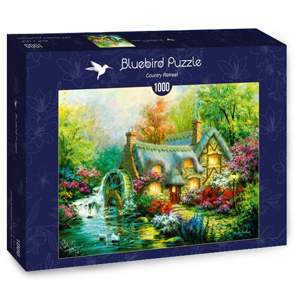 Bluebird Puslespil – Landlig Tilflugt 1000 brikker