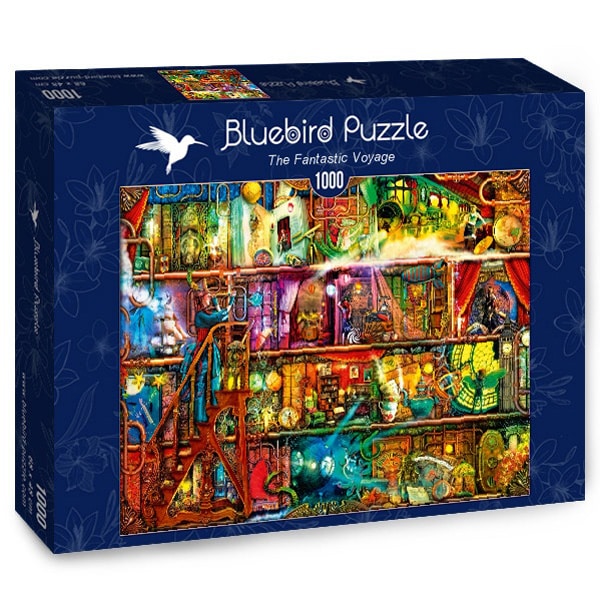 Bluebird Puslespil – Den fantastiske rejse 1000 brikker