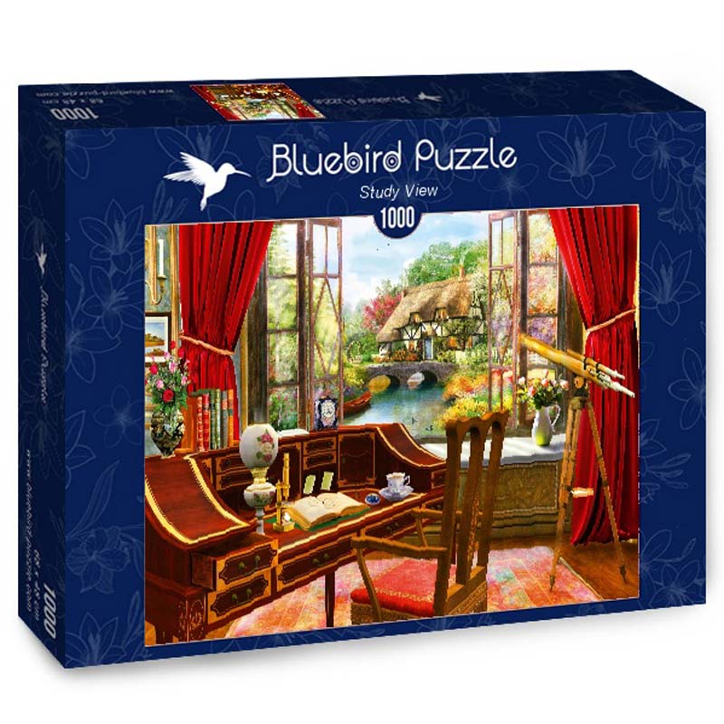 Bluebird Puslespil – Kontorudsigt 1000 brikker