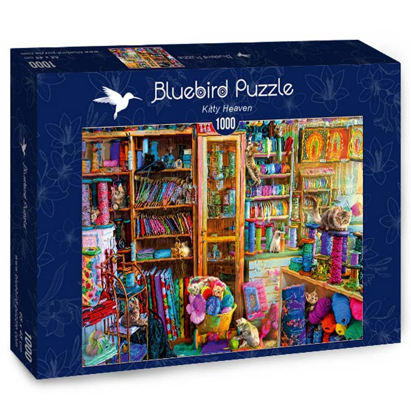 Bluebird Puslespil – Killingerne himmerige 1000 brikker