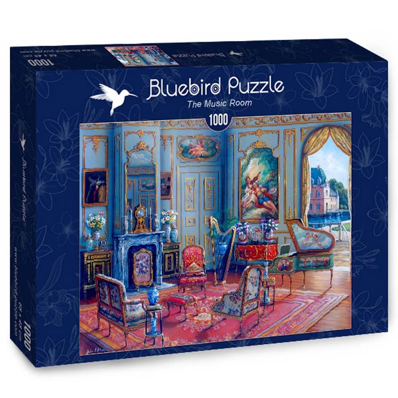 Bluebird Puslespil – Musikrummet 1000 brikker