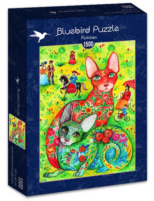 Bluebird Puslespil – Ryssen 1500 brikker