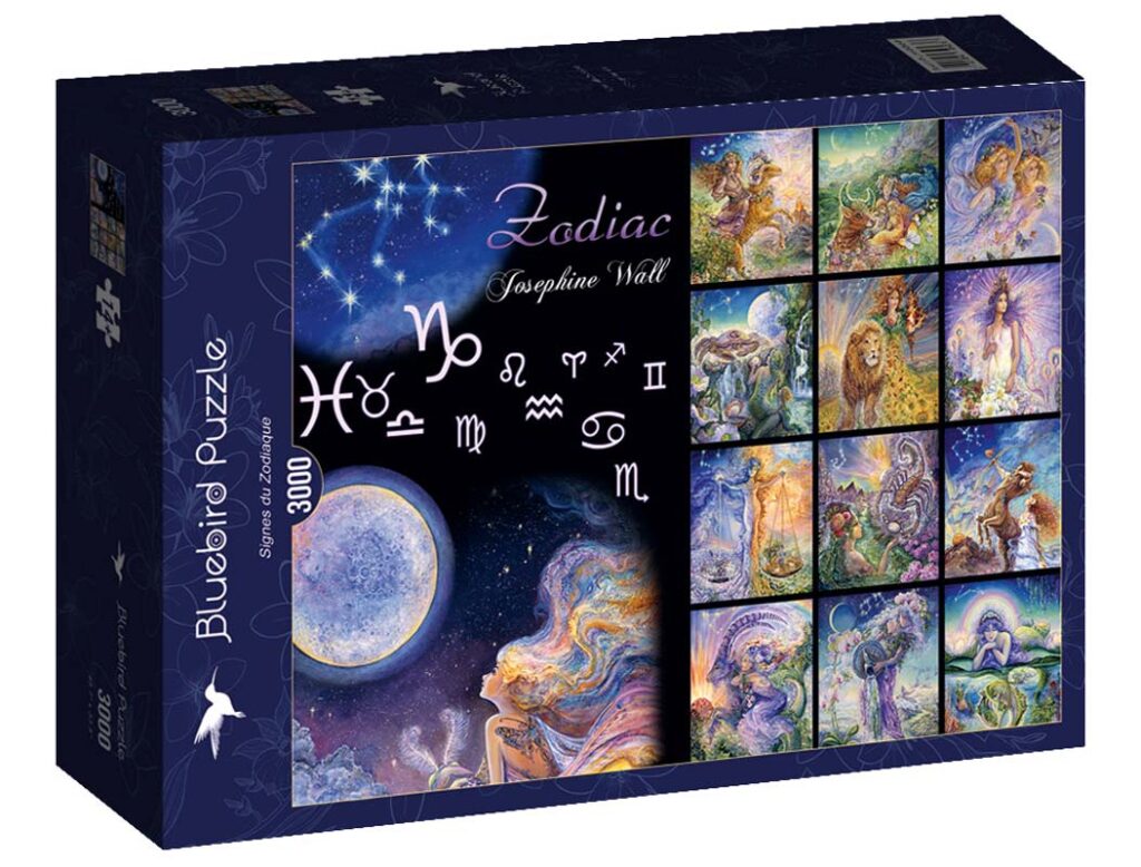 Bluebird Puslespil – J.Wall: Zodiakens stjernetegn 3000 brikker