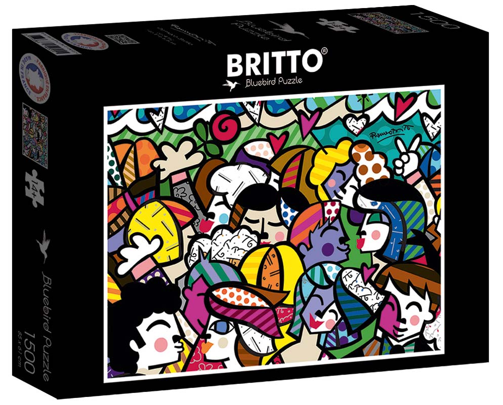 Bluebird Puslespil – R.Britto: Ser ind i fremtiden 1500 brikker