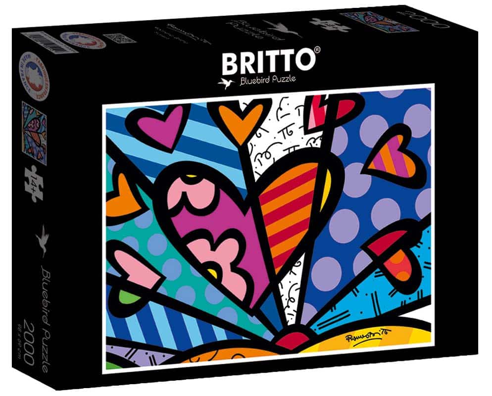 Bluebird Puslespil – R.Britto: Solnedgang 2000 brikker