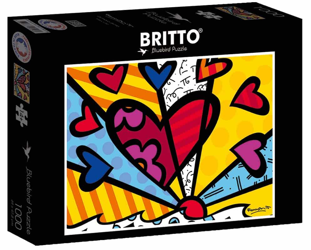 Bluebird Puslespil – R.Britto: Ny dag 1000 brikker