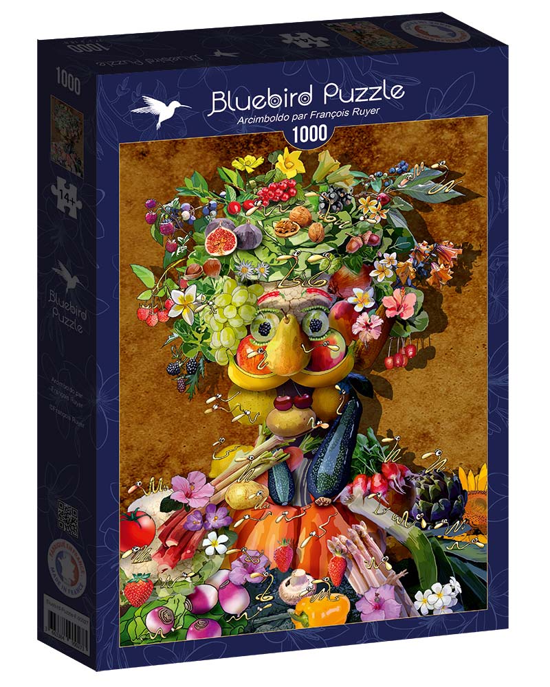 Bluebird Puslespil – F.Ruyer: Arcimboldo 1000 brikker