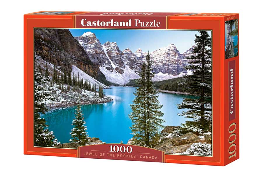 Castorland Puslespil – Rocky Mountain Nationalpark, Canada 1000 Brikker