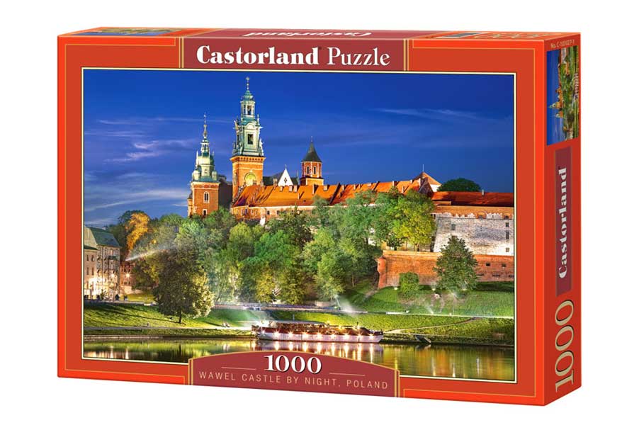 Castorland Puslespil – Wawel Slot i Krakow, Polen 1000 Brikker