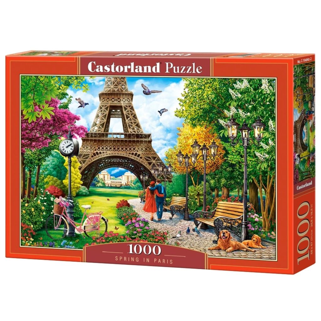 Castorland Puslespil – Forår i Paris 1000 Brikker