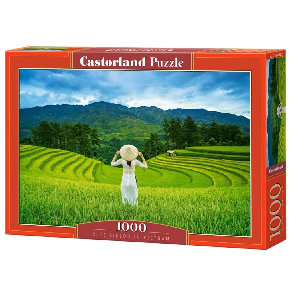 Castorland Puslespil – Rismarker i Vietnam 1000 Brikker