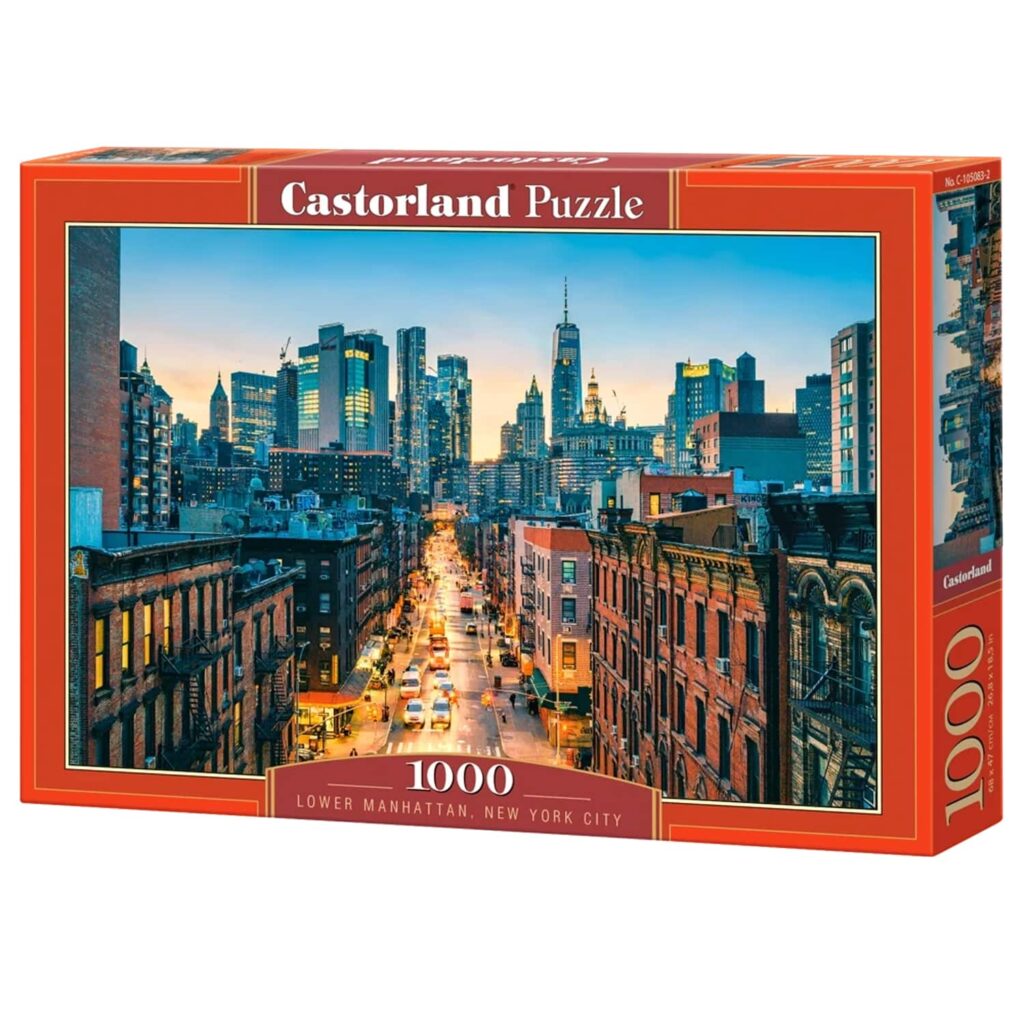 Castorland Puslespil – Nedre Manhattan, NY City 1000 Brikker