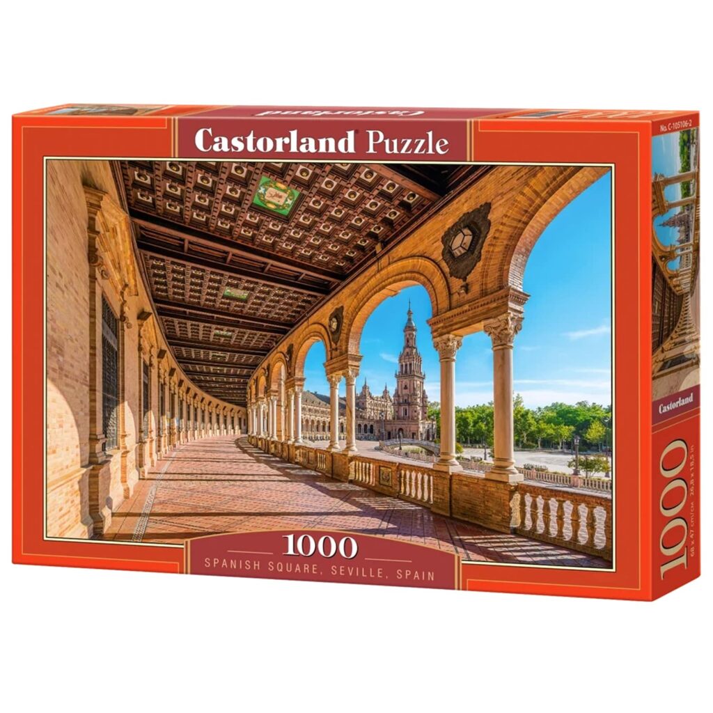 Castorland Puslespil – Plaza de España i Sevilla 1000 Brikker