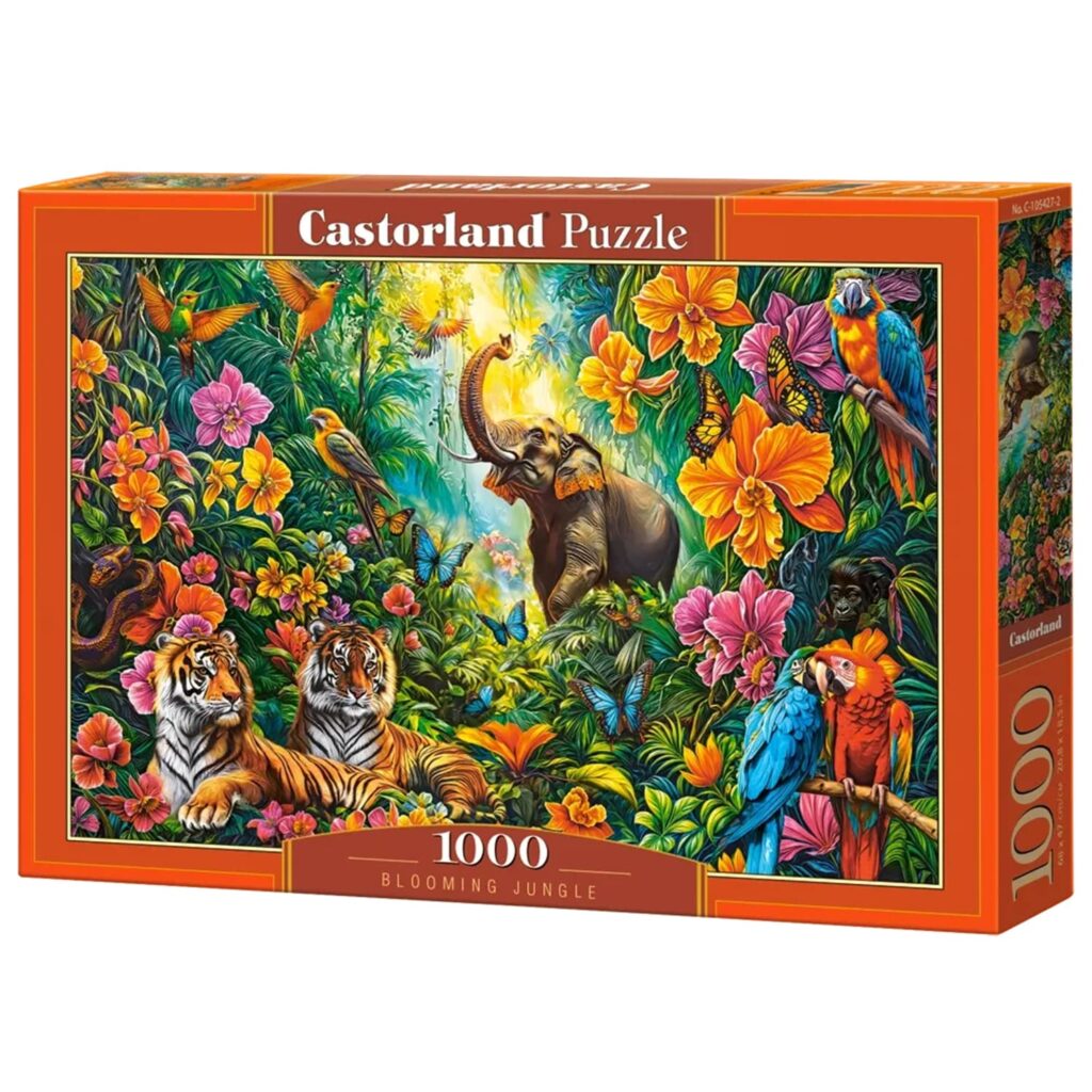 Castorland Puslespil – Blomstrende Jungle 1000 brikker