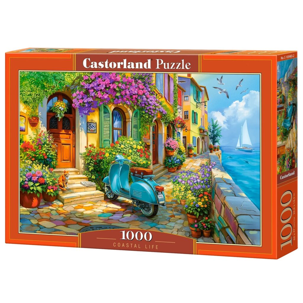 Castorland Puslespil – Kystliv 1000 brikker