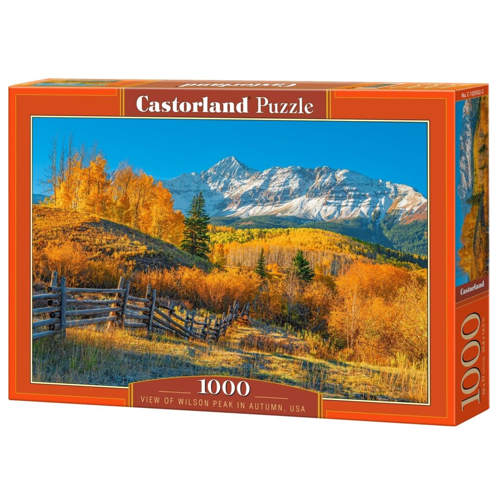 Castorland Puslespil – Foråret i Wilson Peak, USA 1000 brikker