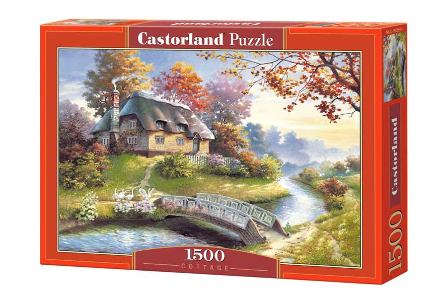 Castorland Puslespil – Hytte 1500 Brikker