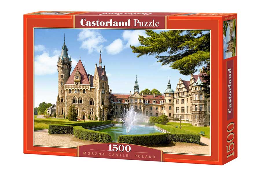 Castorland Puslespil – Moszna Slot, Polen 1500 Brikker