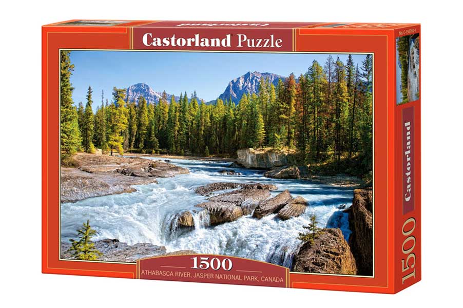 Castorland Puslespil – Athabasca Floden, Canada 1500 Brikker