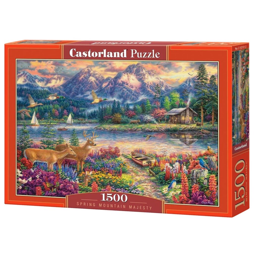 Castorland Puslespil – Majestætiske Spring Mountain, USA 1500 Brikker