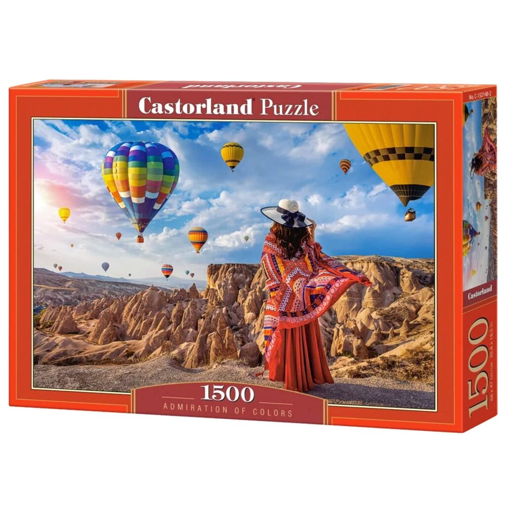 Castorland Puslespil – Beundring af farver 1500 Brikker