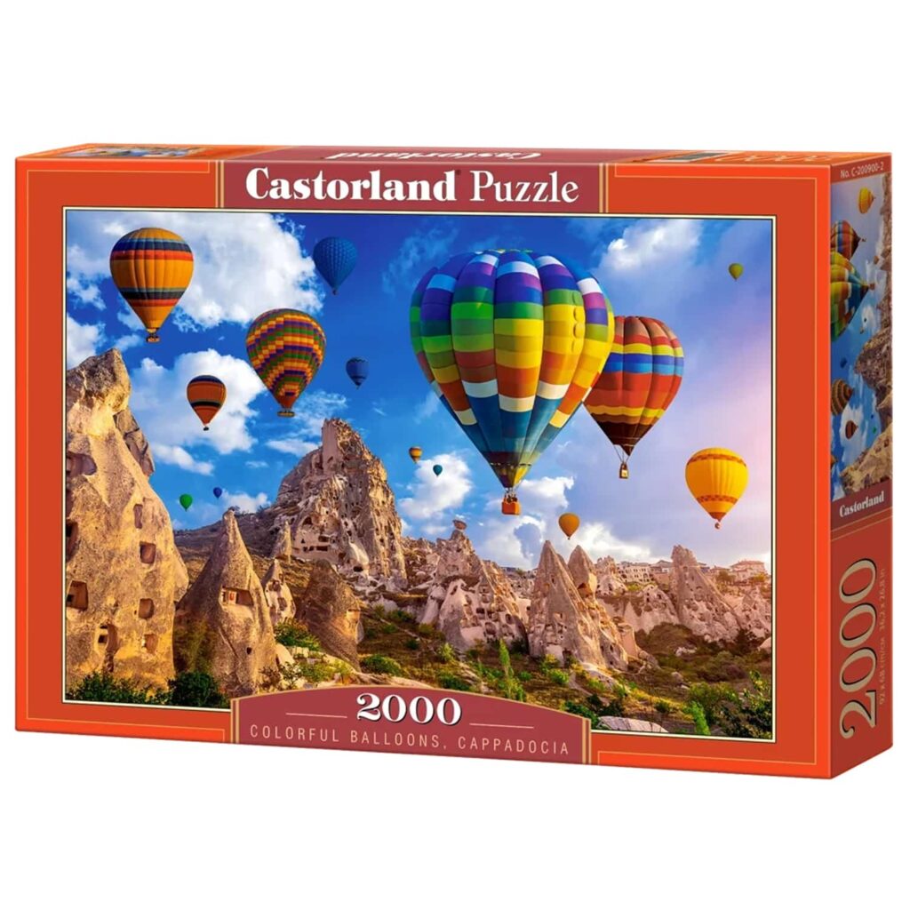 Castorland Puslespil – Luftballoner i Cappadocia, Tyrkiet 2000 Brikker