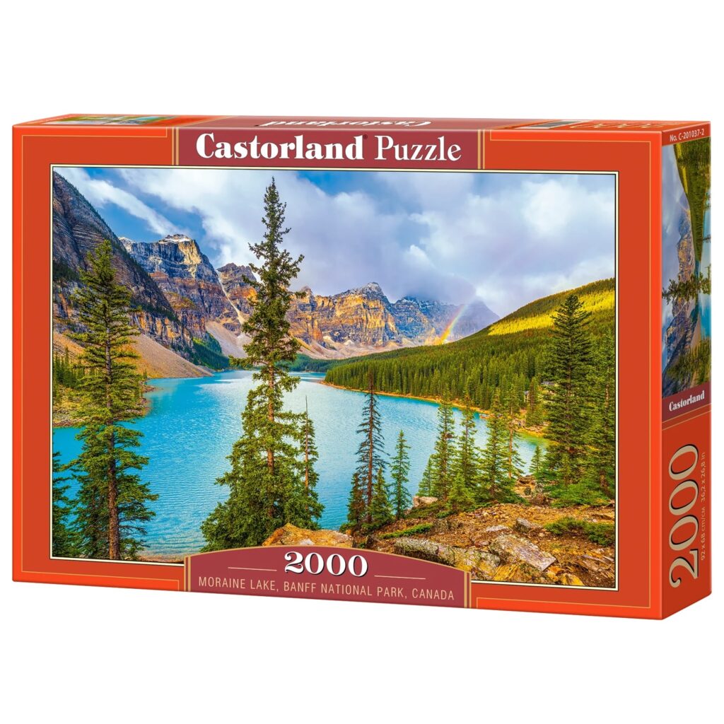 Castorland Puslespil – Moraine Lake, Canada 2000 brikker