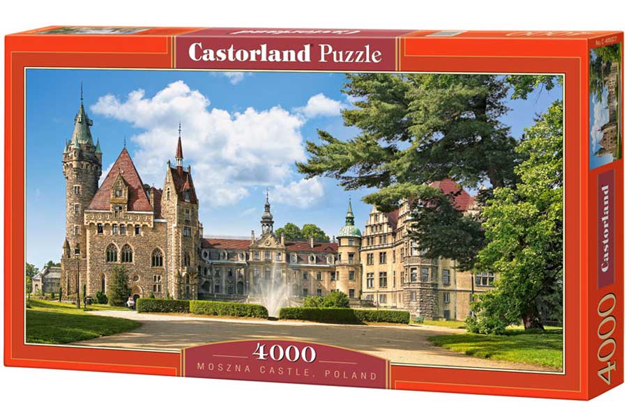 Castorland Puslespil – Moszna Slot, Polen 4000 Brikker