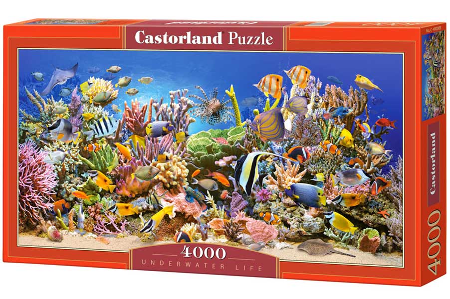 Castorland Puslespil – Undervandsliv 4000 Brikker