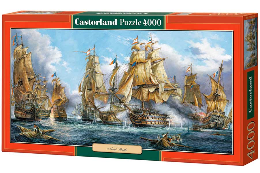 Castorland Puslespil – Søslag 4000 Brikker