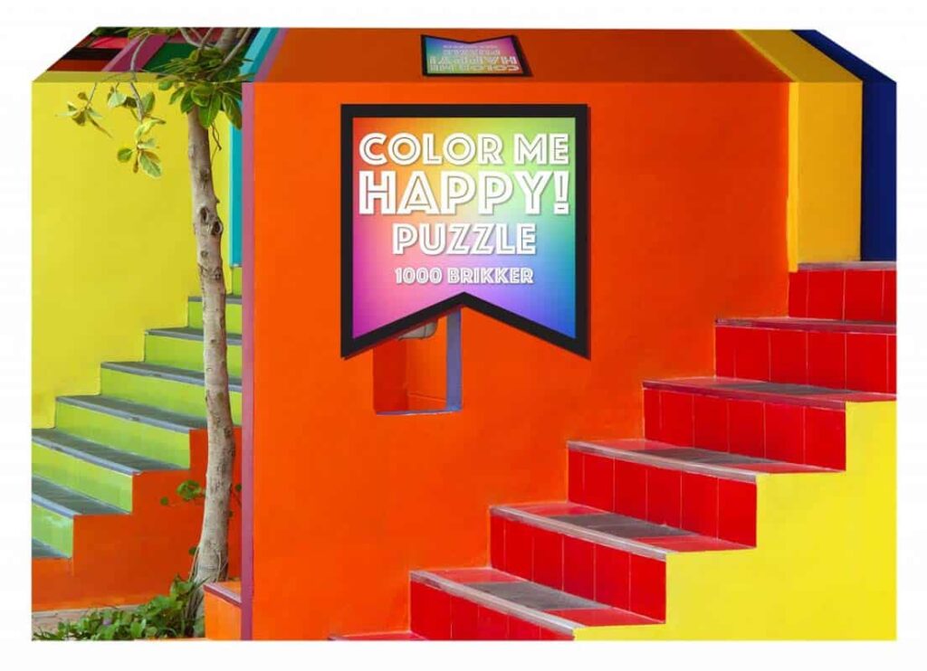 1Conzept Puslespil – Color Me Happy: Trapper 1000 brikker
