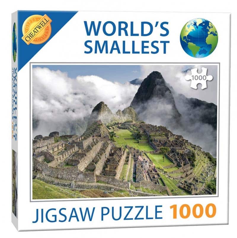 Cheatwell Verdens Mindste Puslespil – Machu Picchu, Peru 1000 Brikker