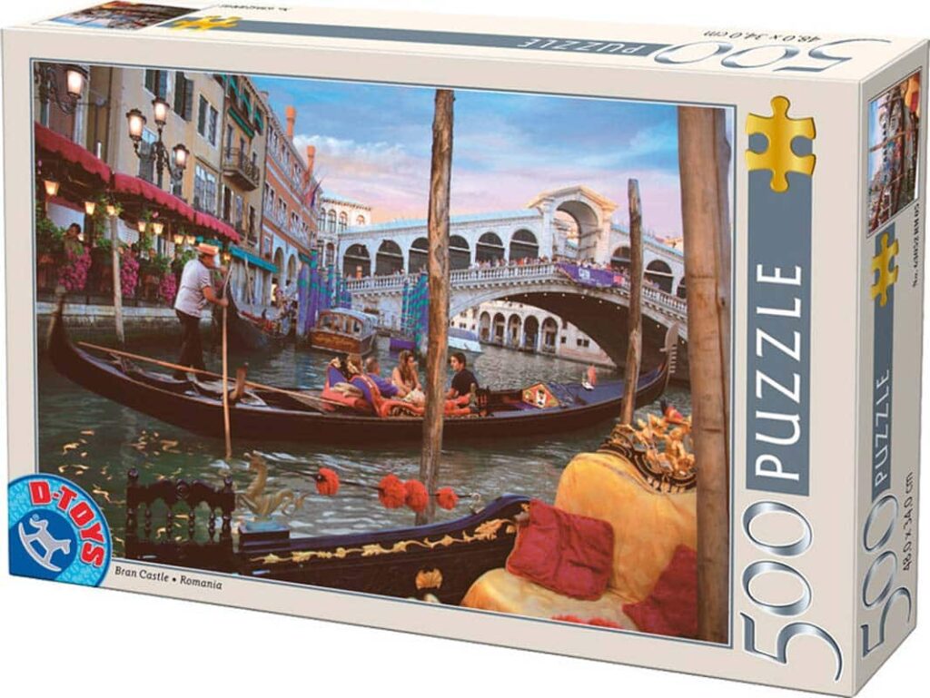 Dtoys Puslespil – Rialtobroen i Venedig 500 brikker