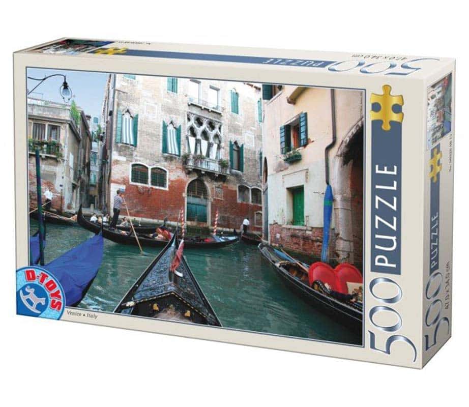 Dtoys Puslespil – Kanal i Venedig, Italien 500 brikker