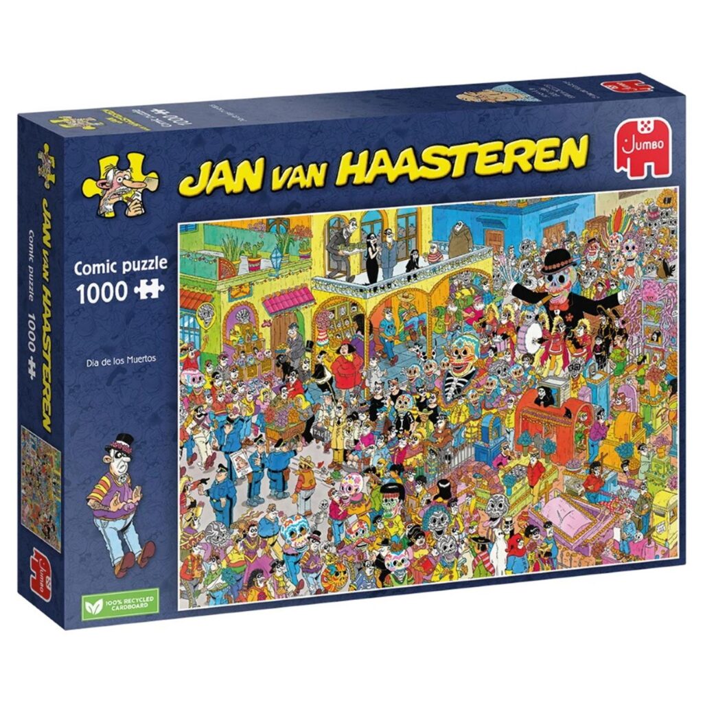 Jan Van Haasteren Puslespil – De Dødes Dag 1000 brikker