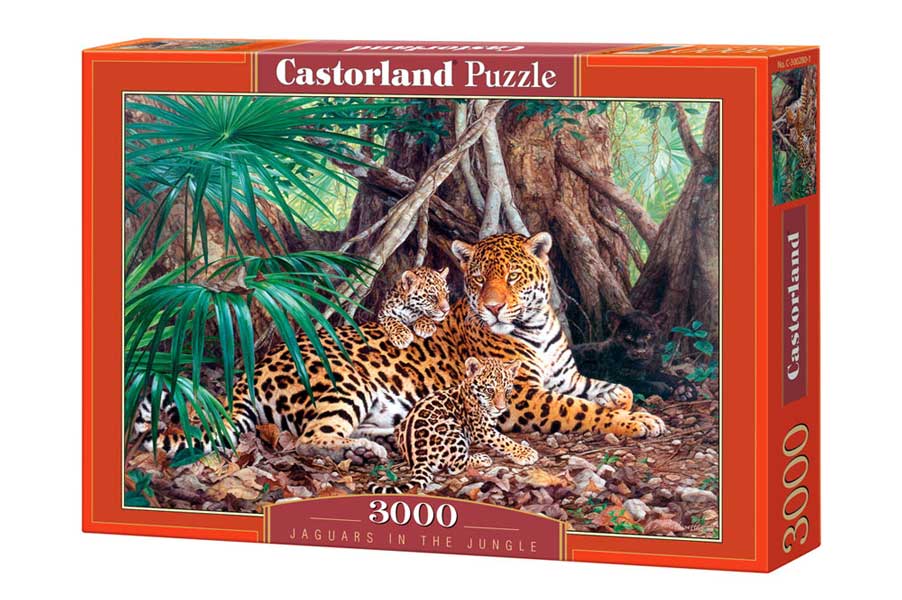 Castorland Puslespil – Jaguaren i Junglen 3000 Brikker