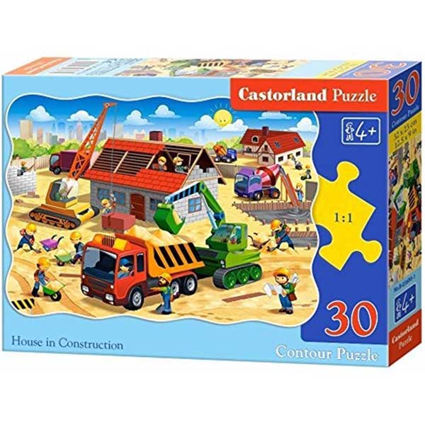 Castorland Puslespil – Under opbygning 30 Brikker