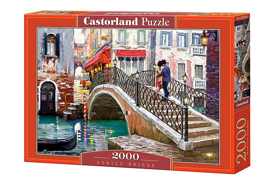 Castorland Puslespil – Bro i Venedig 2000 Brikker