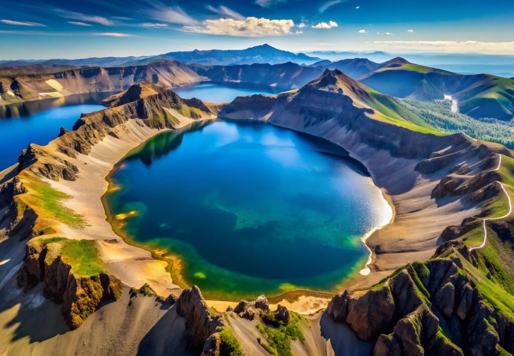 Bluebird Puslespil – Kratersøen Paektusan Changbai 1000 Brikker