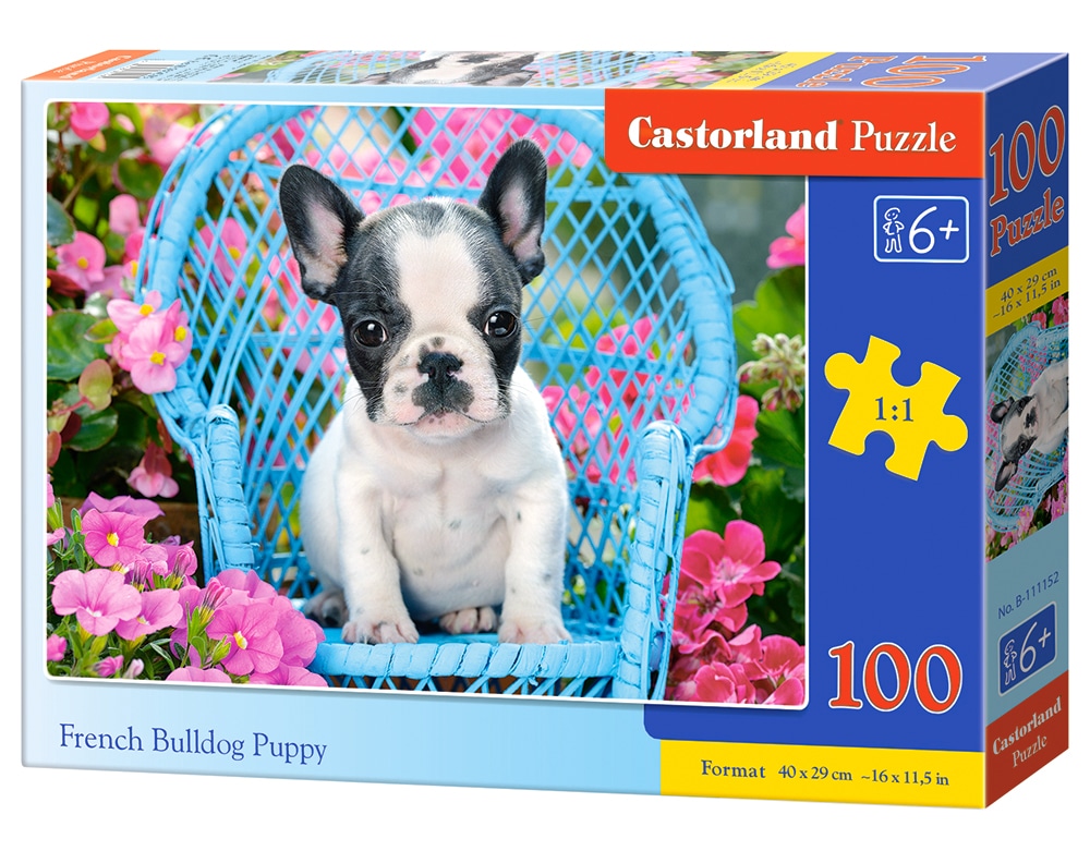 Castorland Puslespil – Fransk bulldog 100 Brikker