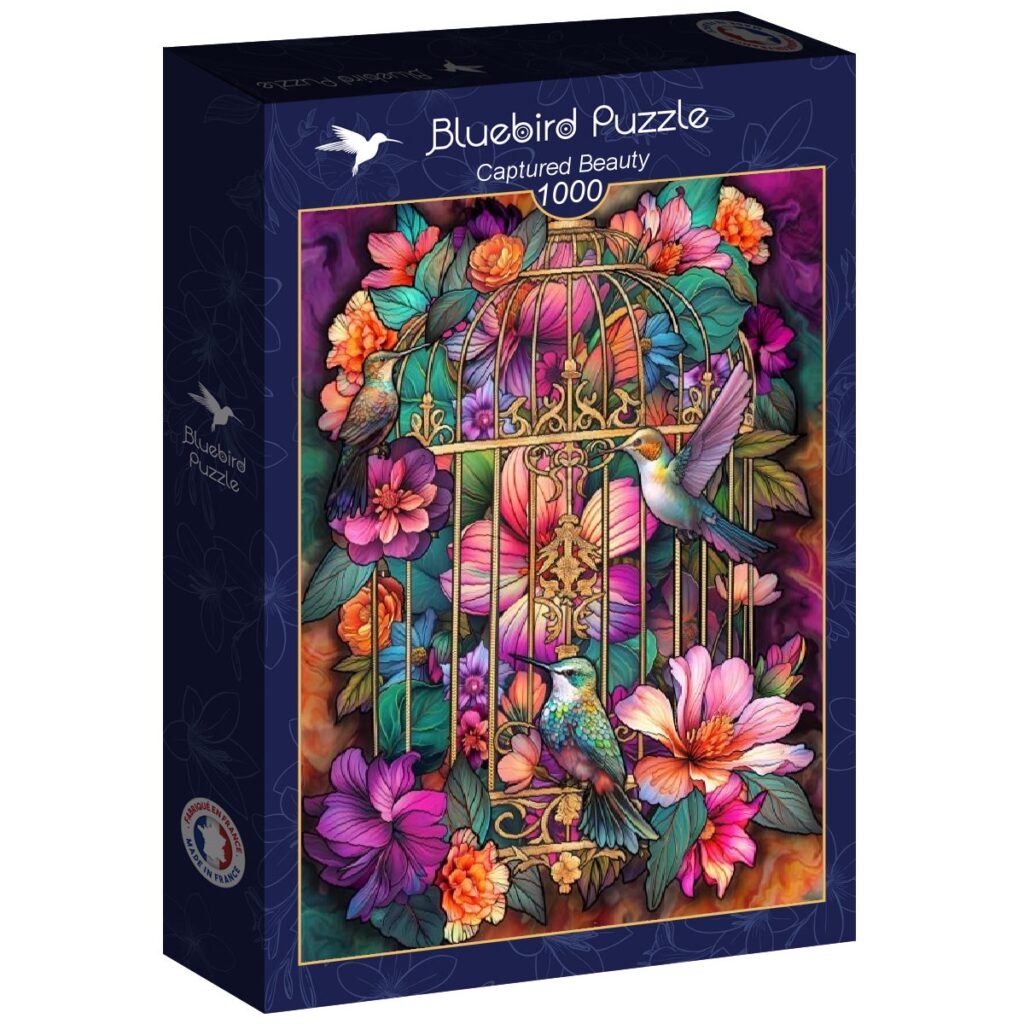Bluebird Puslespil – Fanget skønhed 1000 brikker