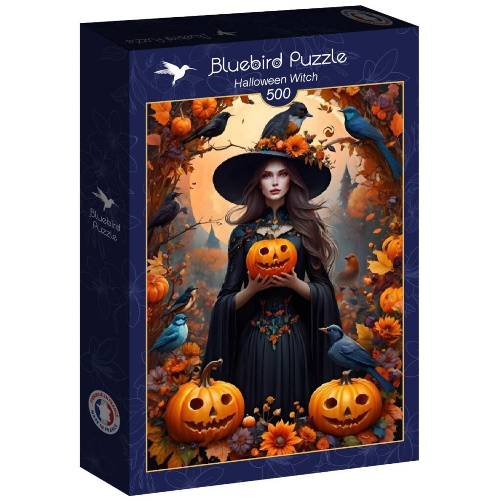 Bluebird Puslespil – Halloween Heksen 500 Brikker
