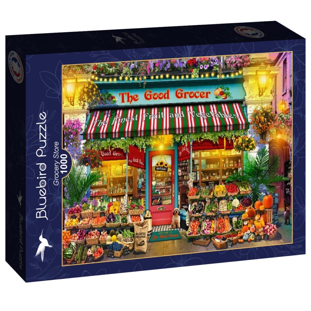 Bluebird Puslespil – Fødevarebutik 1000 brikker