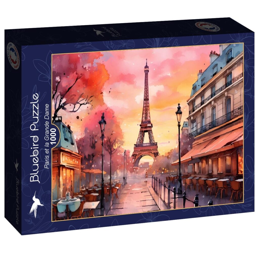 Bluebird Puslespil – La Grande Dame i Paris 1000 brikker