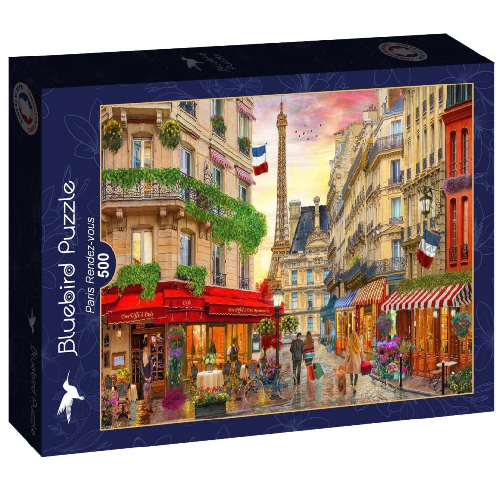 Bluebird Puslespil – Rendezvous i Paris 500 brikker