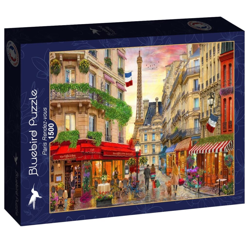 Bluebird Puslespil – Rendezvous i Paris 1500 brikker