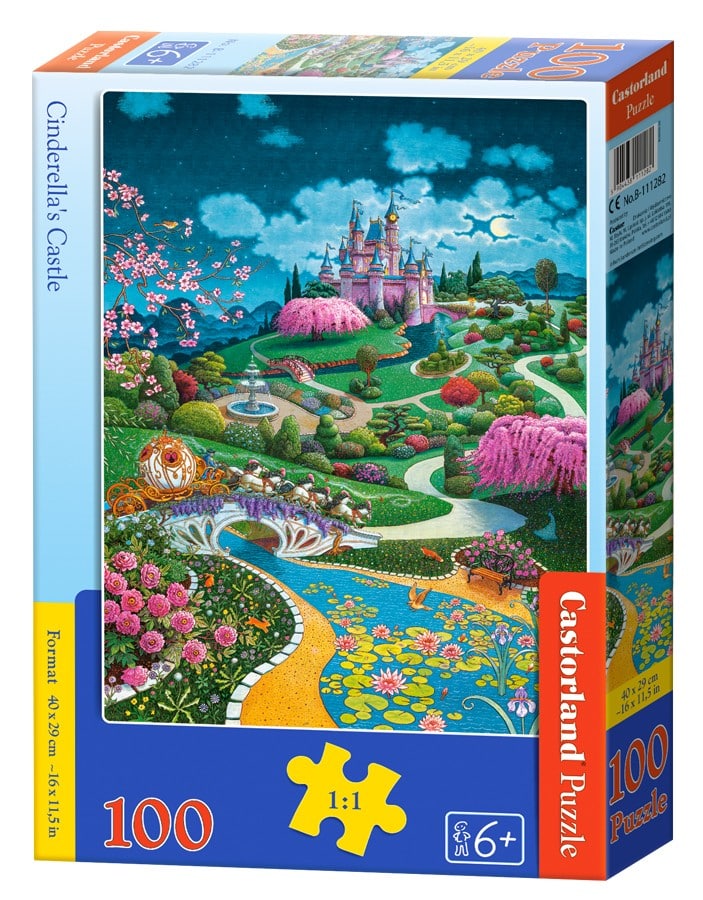 Castorland Puslespil – Askepots slot 100 Brikker