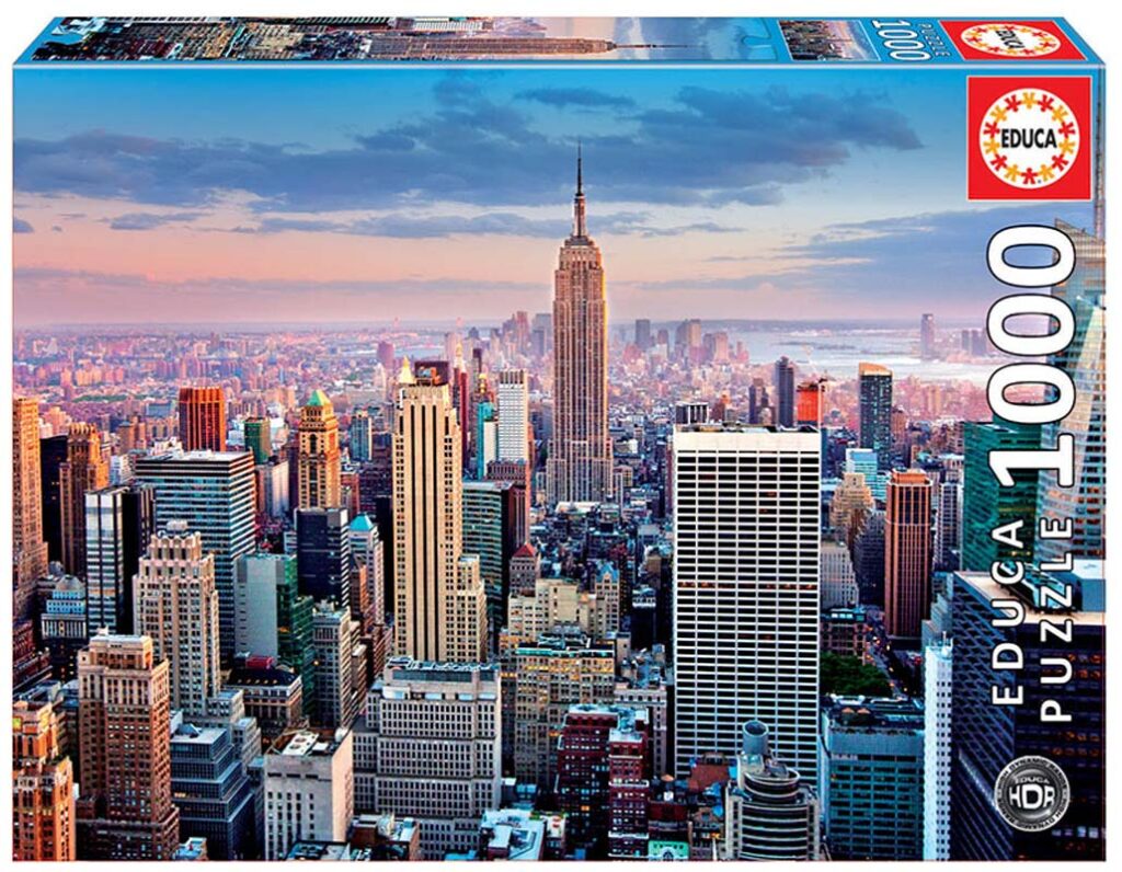 Educa Puslespil – Midtown Manhattan, New York 1000 Brikker