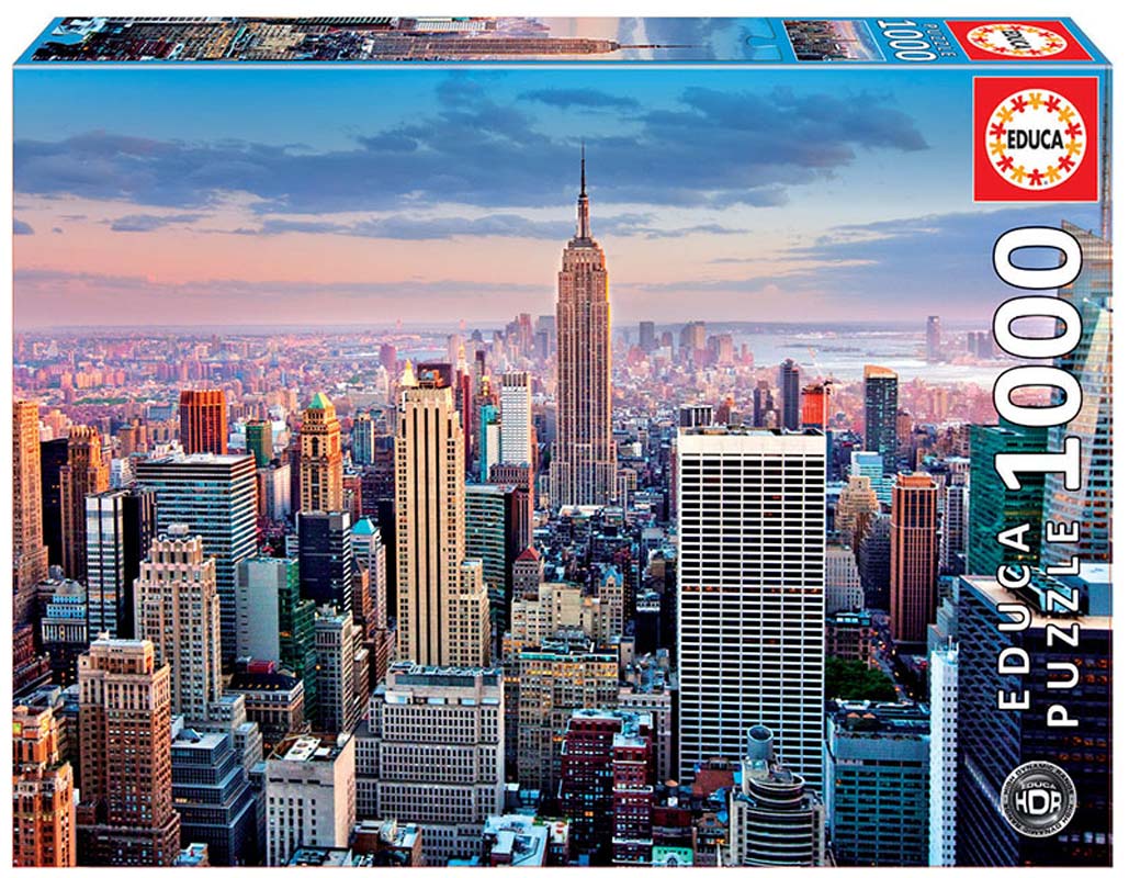 Educa Puslespil – Midtown Manhattan, New York 1000 Brikker